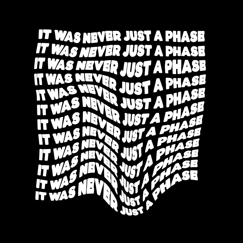 It Was Never Just a Phase - T-shirt